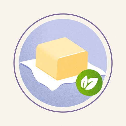 Illustration of Organic Butter