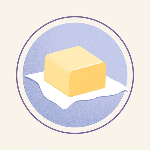 Illustration of Unsalted Butter