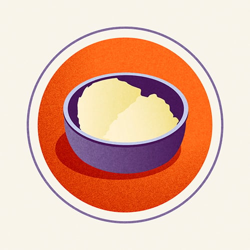 Illustration of Whipped Butter