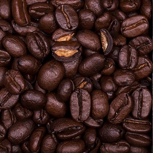 Extra dark roast whole coffee beans