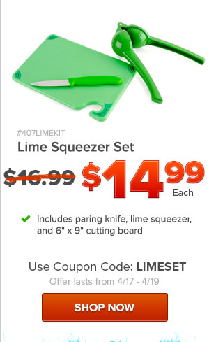 Lime Squeezer Set