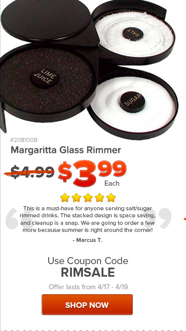 Margaritta Glass Rimmer