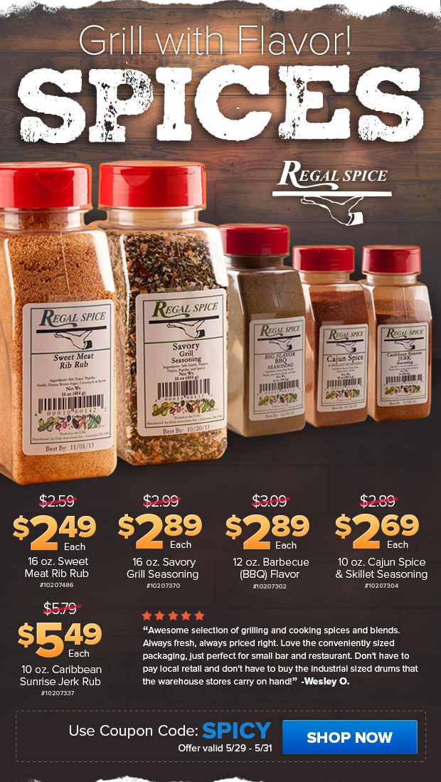 Regal Spices on Sale!