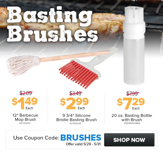 Basting Brushes on Sale!