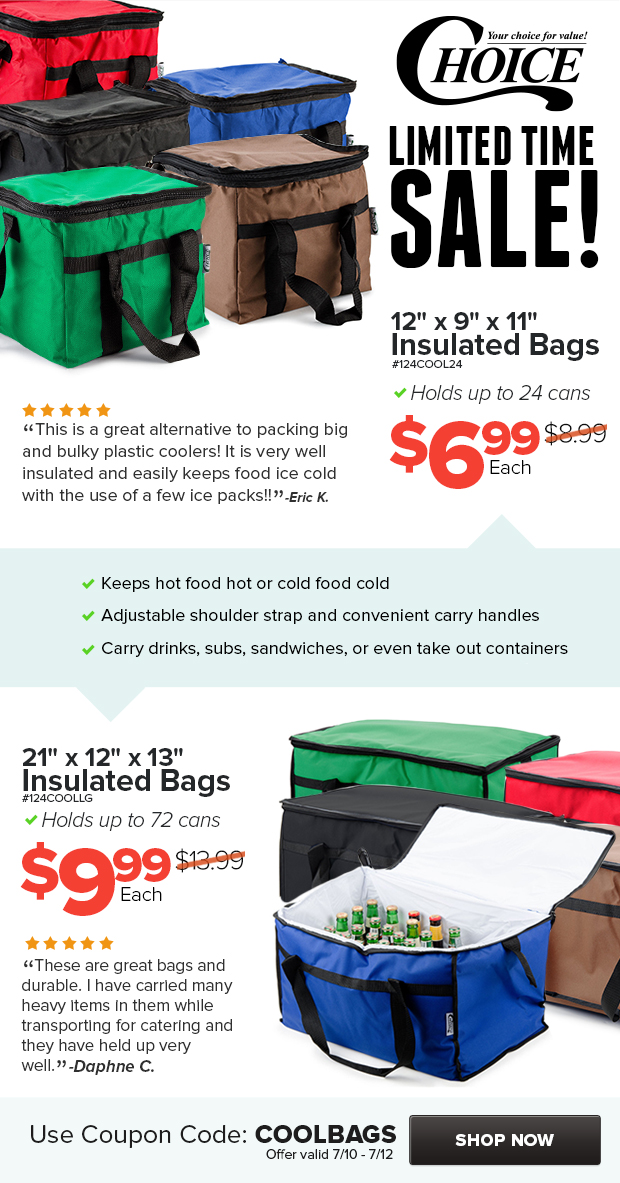 Choice Cooler Bags on Sale!