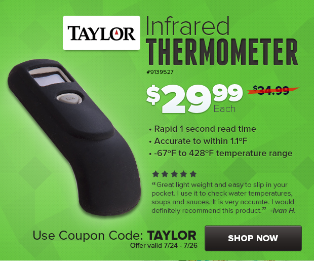 Taylor Infared Thermometer On Sale!
