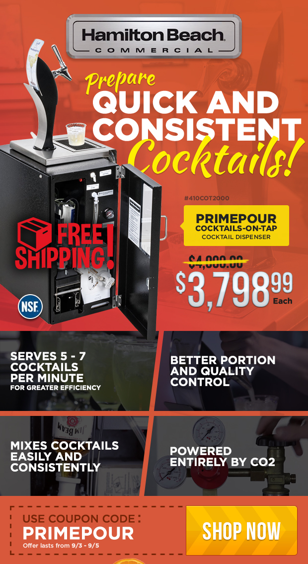 Prepare Quick and Consistent Cocktails with Hamilton Beach