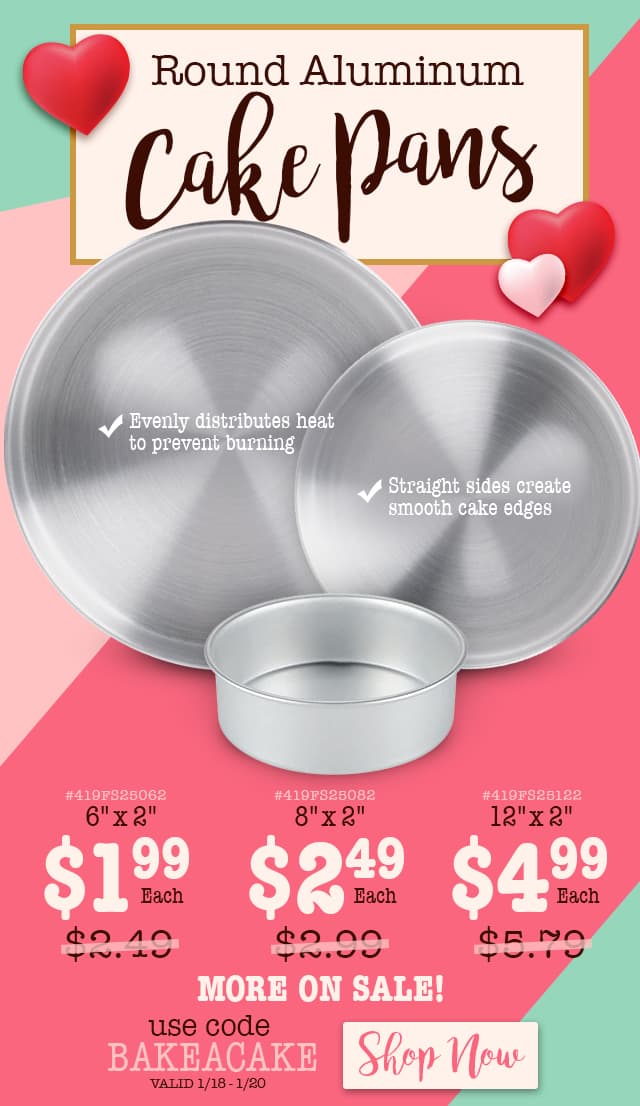 Round Aluminum Cake Pans