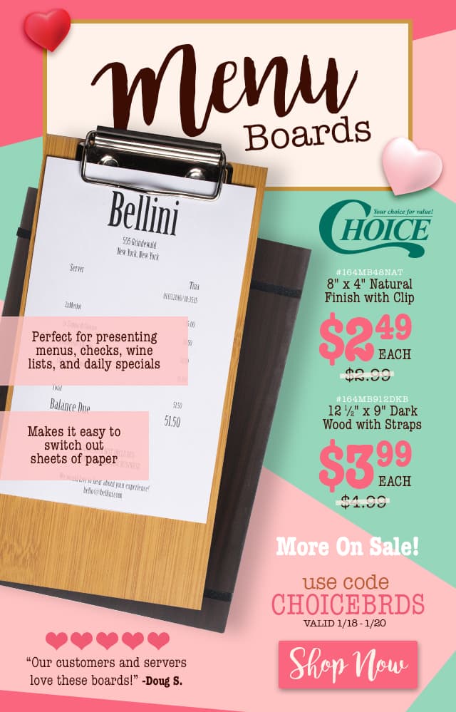 Menu Boards