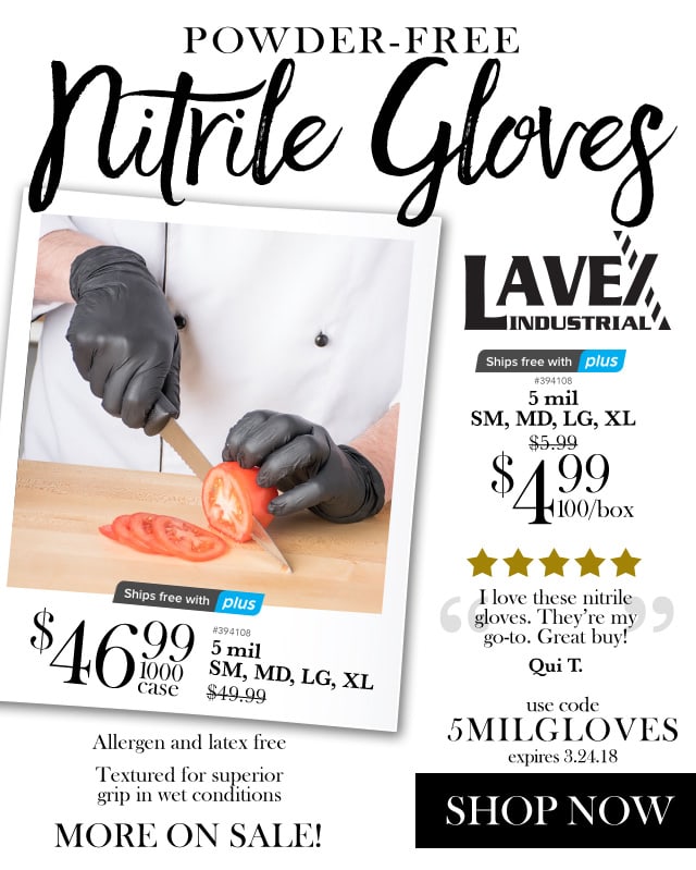 Powder-Free Nitrile Gloves