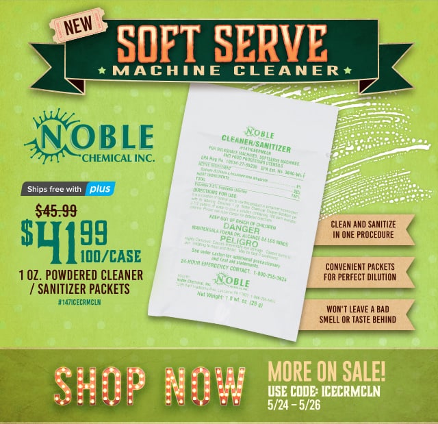Soft Serve Machine Cleaner