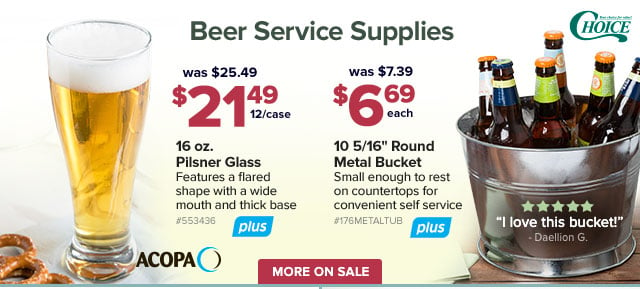 Beer Service Supplies