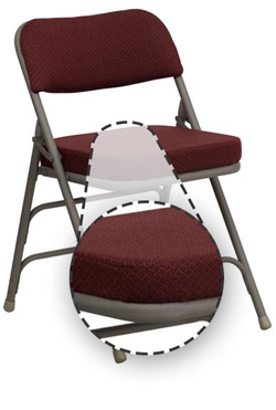 Fabric Padded Folding Chairs