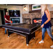 Scratch and Dent Triumph 45-6840 Phoenix 7' Billiard / Pool Table with Table Tennis Conversion Top and Accessories Main Thumbnail 2