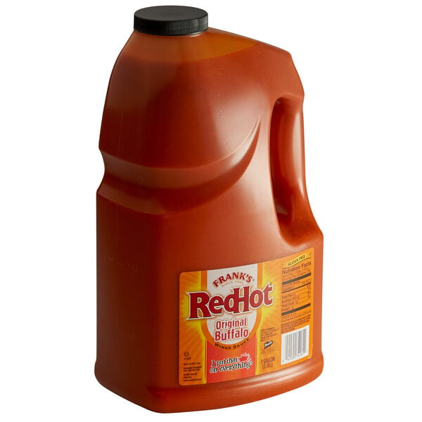 enke biograf bevæge sig Frank's RedHot 1 Gallon Original Buffalo Wing Hot Sauce - 4/Case