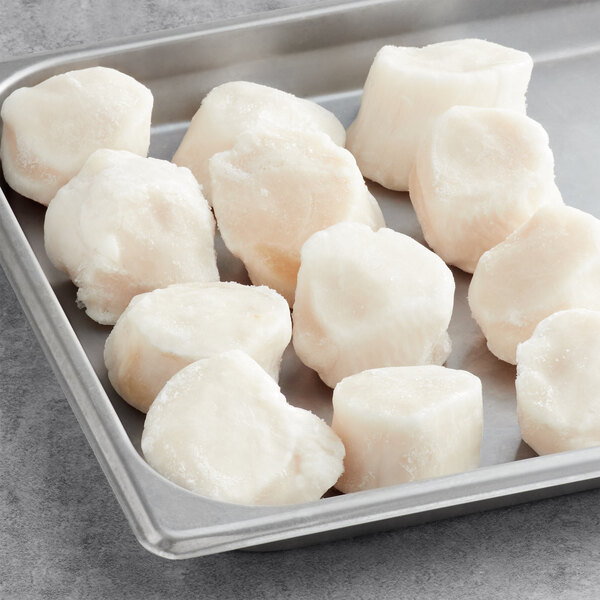 The Scallop Guys U 10 Size Natural Sea Scallops 10 Lb The Scallop Guys U 10 Size Natural Sea Scallops 10 Lb