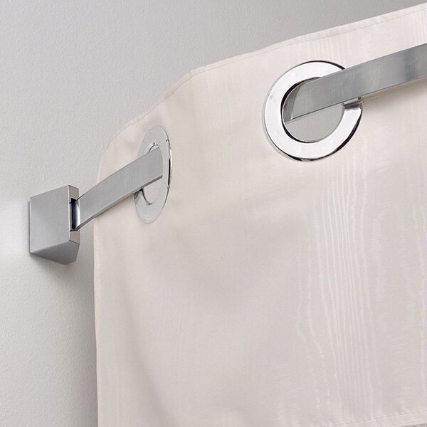 5 Aluminum Curved Shower Curtain Rod, Aluminum Curved Shower Curtain Rod