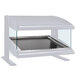 Hatco HZMS-48 White Granite 48" Slanted Single Shelf Heated Zone Merchandiser - 120V Main Thumbnail 2