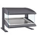 Hatco HZMS-60 Gray Granite 60" Slanted Single Shelf Heated Zone Merchandiser - 120V Main Thumbnail 2