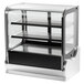 Vollrath 40865 36" Cubed Glass Heated Countertop Display Cabinet Main Thumbnail 2