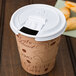 Choice 8 oz. Café Print Poly Paper Hot Cup - 50/Pack Main Thumbnail 6