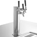 Beverage-Air DD94HC-1-B-069 (2) Triple Tap Kegerator Beer Dispenser - Black, (5) 1/2 Keg Capacity Main Thumbnail 5