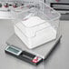 Taylor TE50 50 lb. Digital Portion Control Scale with Built-in Handle Main Thumbnail 1