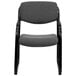 Flash Furniture BT-508-GY-GG Gray Fabric Executive Side Chair with Sled Base Main Thumbnail 2