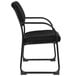 Flash Furniture BT-508-BK-GG Black Fabric Executive Side Chair with Sled Base Main Thumbnail 3