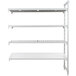 Cambro CPA183672VS4480 Camshelving® Premium Stationary Add-On Shelving Unit with 3 Vented Shelves and 1 Solid Shelf - 18" x 36" x 72" Main Thumbnail 1