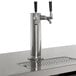 Avantco UDD-60-HC (2) Double Tap Kegerator Beer Dispenser - Black, (2) 1/2 Keg Capacity Main Thumbnail 7