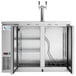 Avantco UDD-48-HC-S Double Tap Kegerator Beer Dispenser -Stainless Steel, (2) 1/2 Keg Capacity Main Thumbnail 5