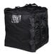 ServIt Insulated Pizza Delivery Bag, Black Soft-Sided Heavy-Duty Nylon, 20" x 20" x 26" - Holds (10-13) 16" or 18" Pizza Boxes Main Thumbnail 2