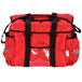 ServIt Heavy-Duty Insulated Red Nylon Sandwich / Take-Out Delivery Bag Main Thumbnail 2