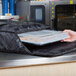 ServIt Soft-Sided Sheet Pan / Rectangular Pizza Carrier, Black Nylon, 28" x 20" x 6" Main Thumbnail 5
