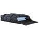 ServIt Soft-Sided Sheet Pan Carrier, Black Nylon with 2 Full Size Bun Pans and Bun Pan Covers, 28" x 20" x 6" Main Thumbnail 4