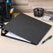 Avery 4501 Black Economy Non-View Binder with 2" Round Rings and Spine Label Holder Main Thumbnail 1