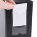 Universal UNV20706 Black Non-View Binder with 4" Slant Rings and Spine Label Holder Main Thumbnail 8