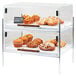 Cal-Mil 3706-1813-49 Mid-Century 19 1/2" x 13 1/2" x 18" Pastry Case with Chrome Frame Main Thumbnail 1