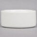 American Metalcraft PSLT2 1.1 oz. White Round Porcelain Salt and Pepper Dish Main Thumbnail 3