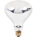 Lavex Janitorial 250 Watt Coated Infrared Heat Lamp Bulb Main Thumbnail 1