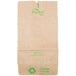 Duro 1 lb. Brown Paper Bag - 500/Bundle Main Thumbnail 3