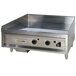 Anets A24X24AGS 24" Liquid Propane Countertop Griddle with Thermostatic Controls - 53,000 BTU Main Thumbnail 1