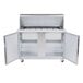 Traulsen UPT488-LR 48" 1 Left Hinged 1 Right Hinged Door Refrigerated Sandwich Prep Table Main Thumbnail 3