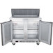 Beverage-Air SPE36HC-10 Elite Series 36" 2 Door Refrigerated Sandwich Prep Table Main Thumbnail 3