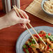 Kari-Out Company 9" Bamboo Chopsticks - 100/Pack Main Thumbnail 1