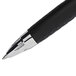 Uni-Ball 33960PP Signo 207 Black Ink with Translucent Black Barrel 0.7mm Retractable Roller Ball Gel Pen - 4/Pack Main Thumbnail 2