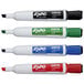 Expo 1944728 Assorted 4-Color Chisel Tip Magnetic Dry Erase Marker Set Main Thumbnail 1