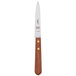 Mercer Culinary M26020 Praxis® 4" Paring Knife with Rosewood Handle Main Thumbnail 2