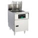 Anets AEH14R D 40-50 lb. High Efficiency Electric Floor Fryer with Digital Controls - 208V, 3 Phase, 22kW Main Thumbnail 1